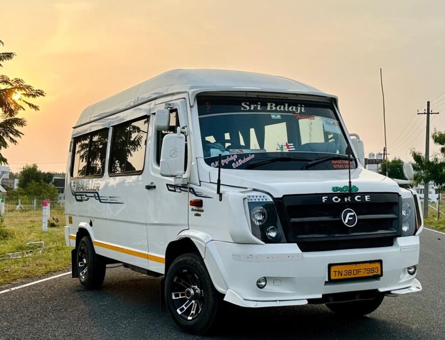 12-Seater Tempo available at Tanu Manu Tour N Travels